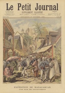 French Expedition to Madagascar: A Street in Antananarivo